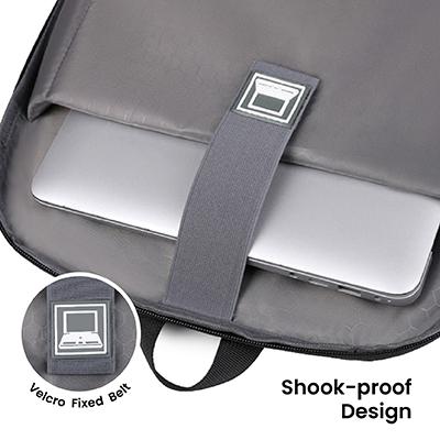 15.6" SLIM Expandable Laptop Backpack 05